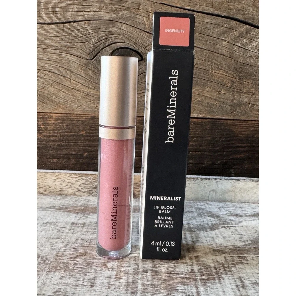 bareMinerals Mineralist‎ Gloss - Balm INGENUITY Full Size 4ml NEW